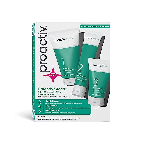 image for Proactiv Clean 3 Step Acne Treatment Routine- Sulfur Acne Treatment Cl