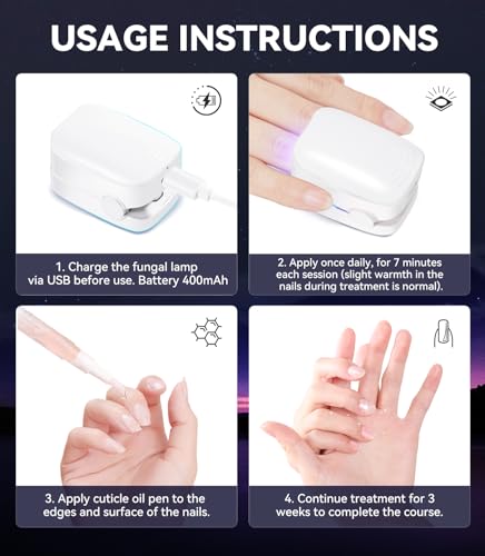 2025 Innovation 5.0 TOP Nagelpilz Laser mit Zeitmessgerät 【Industrie Nr.1 Laser-Wirkung】Nagelpilz Lasergerät 【Stärkste Wirkung-Schnell Wirkende】 Verbesserte Hause