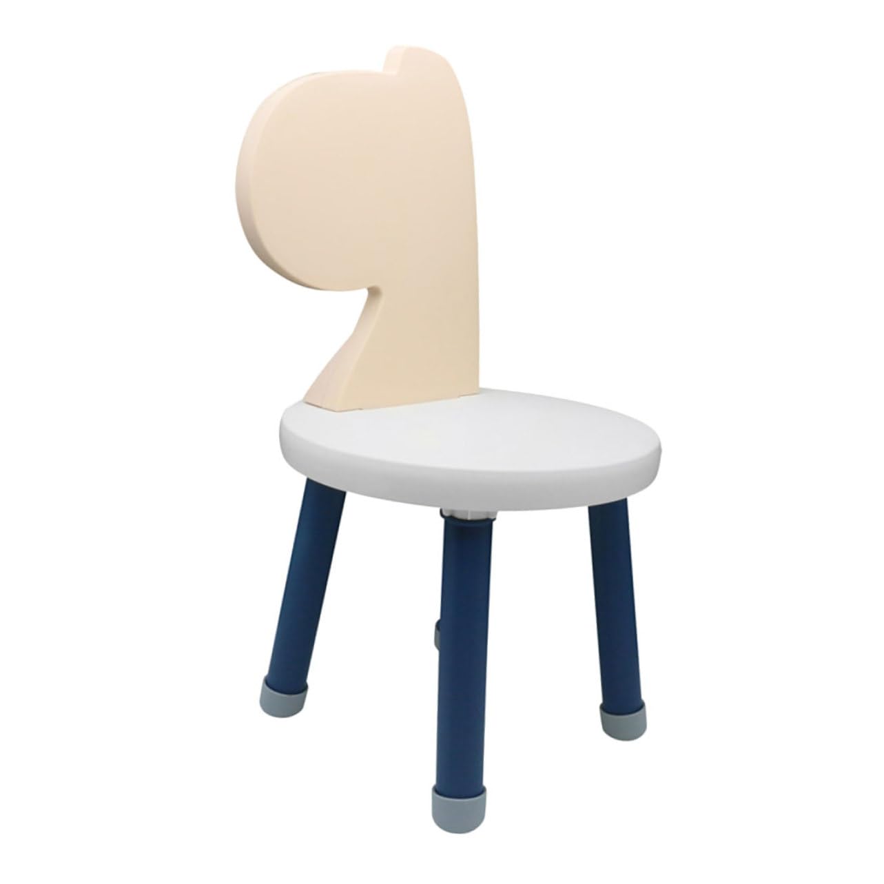 Chaise pour enfant avec dossier et tabouret de plage pour jardin