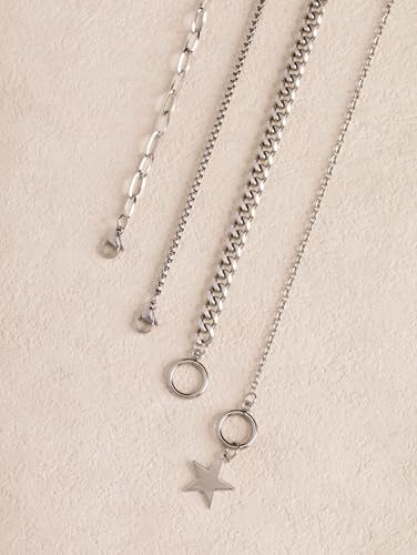 Collier ras du cou gothique argent pour sublimer un look punk et emo - 2