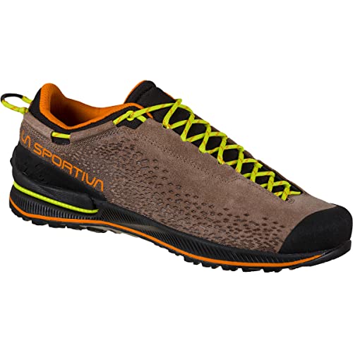 LA SPORTIVA TX2 Evo Leather Taupe/Lime Punch Wanderschuhe für Herren, Taupe Lime Punch, 47 EU
