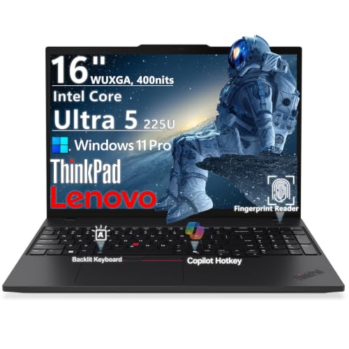 Image of Lenovo ThinkPad T16 Gen 4, Intel Ultra 5 225U, Laptop Computer for Business