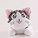 WLYY Gato muñeca de Postura para Dormir Dulce muñeca de Gato Privado Juguete de Peluche Regalo de cumpleaños Femenino 30cm Ojos Redondos sacando la Lengua