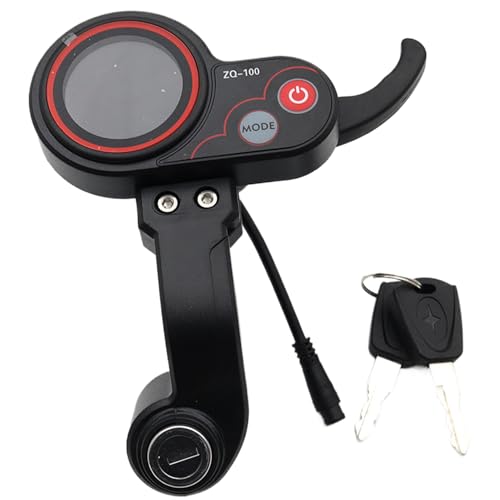 Odomètre scooter électrique étanche avec contrôle par clé 6 broches