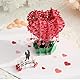 3D Pop Up Hochzeitskarte mit Geschenktasche Schöne Geldgeschenk Hochzeit Halter, Nachdenkliche Hochzeitsgeschenk für Jungvermählte Perfekte Hochzeitsgeschenk für Jahrestage