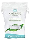 Organyc Beauty 100% Organic Cotton Balls, 300 Count