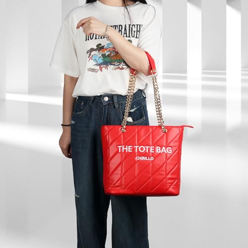 Image of Chinllo Tote Bag for Women, Medium Top Handle Handbags Purse