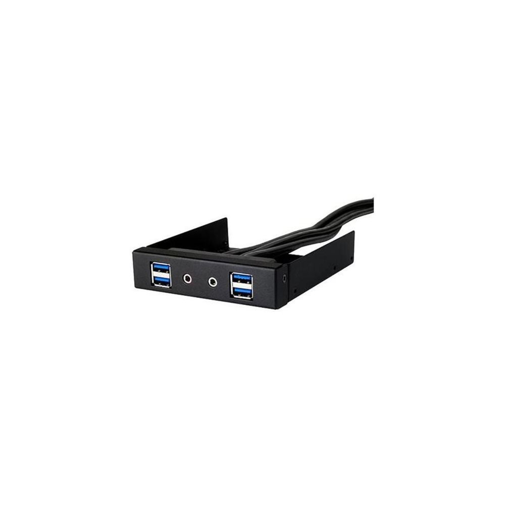 Silverstone Tek Aluminum 3.5-Inch Drive Bay with USB 3.0X4 and HD Audio Ports (FP32B-E)