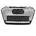 TYSLSQ Przednia środkowa kratka przednia zderzaka siatka górny grill Rs5 Q styl do Audi A5 S5 Sline 2013-2015