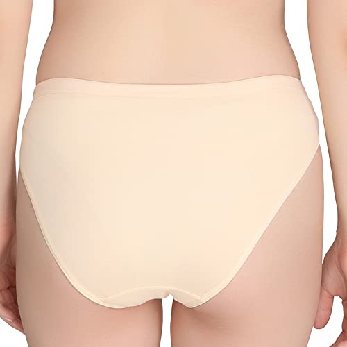 Image of Women Cotton Panty - Made of Pure Cotton Seamless for All Type of Garments Saree Dress Sports Wear for Daily Use Everyday