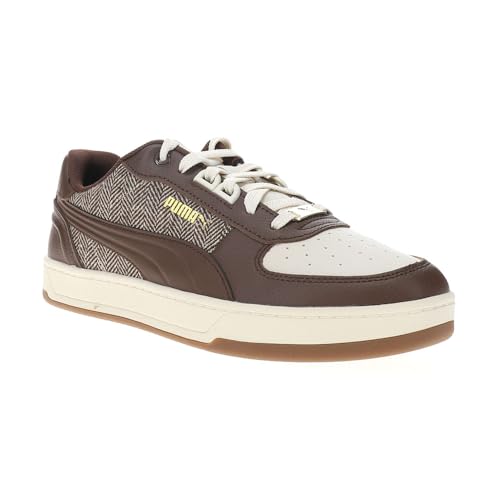 PUMA Mens Caven 2.0 Lux Sd Novelty Lace Up Sneakers Shoes Casual - Brown2