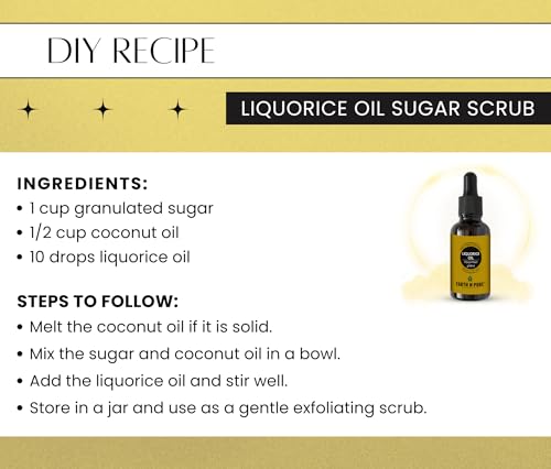 Image of Earth N Pure Liquorice (Licorice) Oil for Skin Nourishment and Body Care | 250 ML