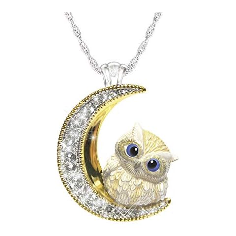 The Bradford Exchange 'I Watch Over You' Diamond Pendant Cover
