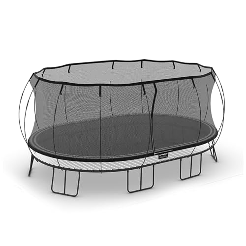 Springfree Oval Outdoor Backyard Trampoline w/ Safety Flexi