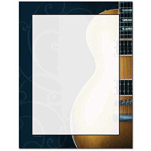 Guitar Strings Letterhead [U[ & CNWFbg v^[p 25 Pack }`J[