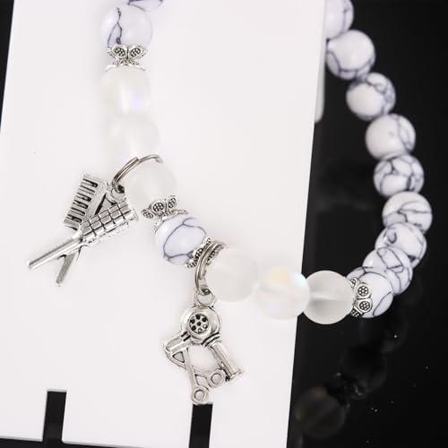 Kivosliviz Hairstylist Gift Bracelet for Women Cosmetology Student Graduation Gifts Hairdresser Bracelet2