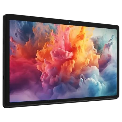 MUISOO Android 14 Tablet, Octa-Core 10 Zoll, 10 GB + 64 GB (erweiterbar auf 1 TB), Android-Tablet mit Bluetooth 5.3, WiFi 6, Dual-Kamera, 5 MP + 8 MP, Face ID, 4G Wireless Dongle (Schwarz)