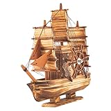 Adorno de vela: al adoptar material de madera de calidad, este adorno de es muy confiable y decorativo, y soporta una vida útil.