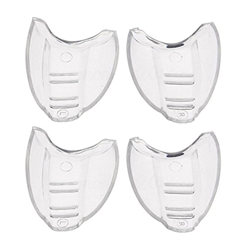 SSXY Escudos laterales para anteojos Gafas protectoras laterales, transparentes (2 piezas)