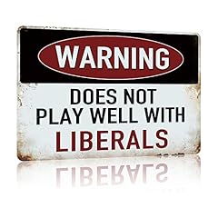 Warning Does Not Play Well With Liberals