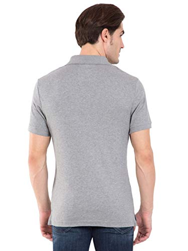 Image of Jockey Men Cotton Blend Solid Regular Fit Sport Polo T-Shirt