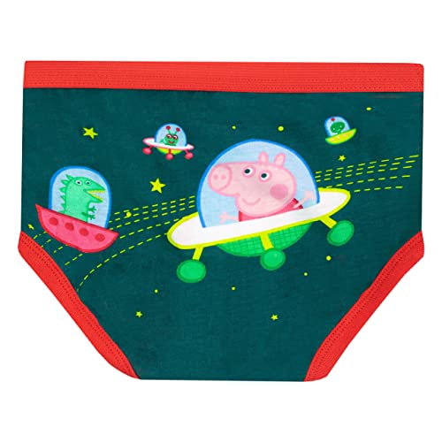 Peppa Pig Boys George Pig Underwear Pack of 5 Briefs for Kids2