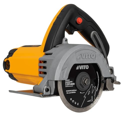 VITO - Scie à carrelage électrique 1550W Disque 110MM Coupe 34mm