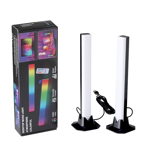 maidodo LED RGB Light Bar Ambientebeleuchtung Lightbar TV TV Hintergrundbeleuchtung USB Gaming Lampe Dimmbar mit Fernbedienung