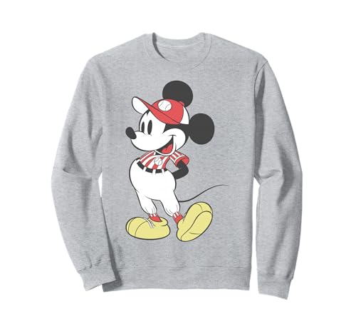 Sweat Mickey Mouse style baseball Disney pour partager la magie au quotidien
