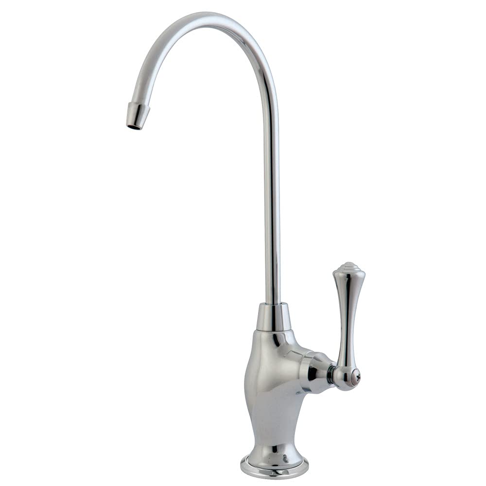 Mitigeur de filtration Kingston Brass chrome poli haut de gamme cuisine