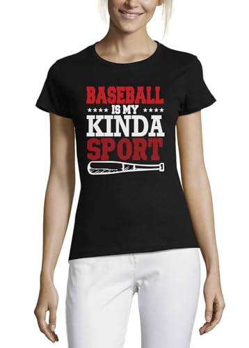 T-shirt en coton pour femme à porter en tribune pour un look de baseball décontracté
