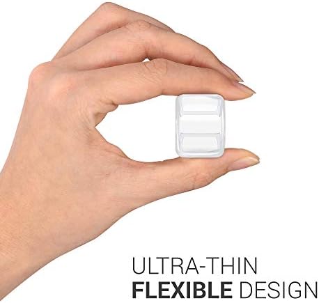 kwmobile Case Compatible with Fitbit Inspire 3 / Inspire 2 / Ace 3 (Set of 2) - Smart Watch/Fitness Tracker Cover - Transparent
