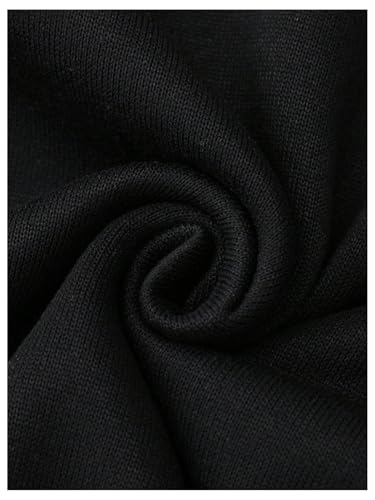 SweatyRocks Men's Winter Fleece Zip Up Hoodie Thermal Long Sleeve Hooded Color Block Sweatshirts with Pocket4