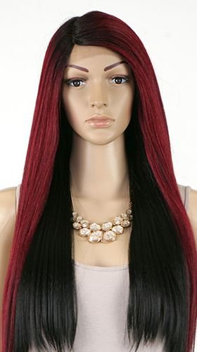 Janet Collection Super Flow Deep Part Lace Wig BISA - OET99J/BURG