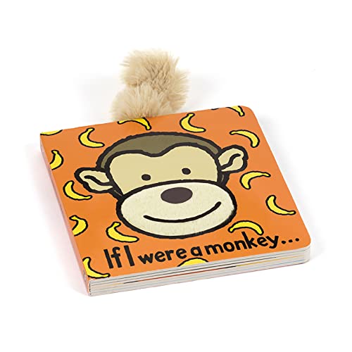 Jellycat Board Books, If I Were a Monkey - Thumbnail 4