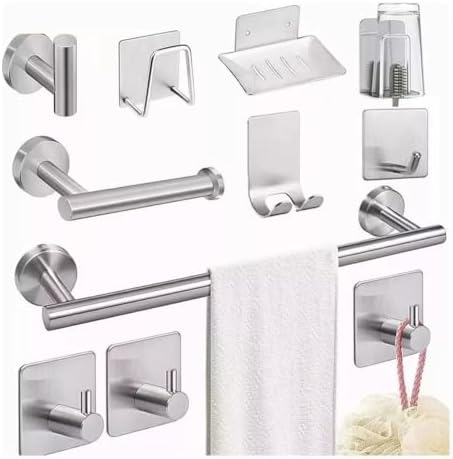 GM Bear Kit 11 Acessórios para Banheiro Aço Inoxidável Fosco,Kit ...