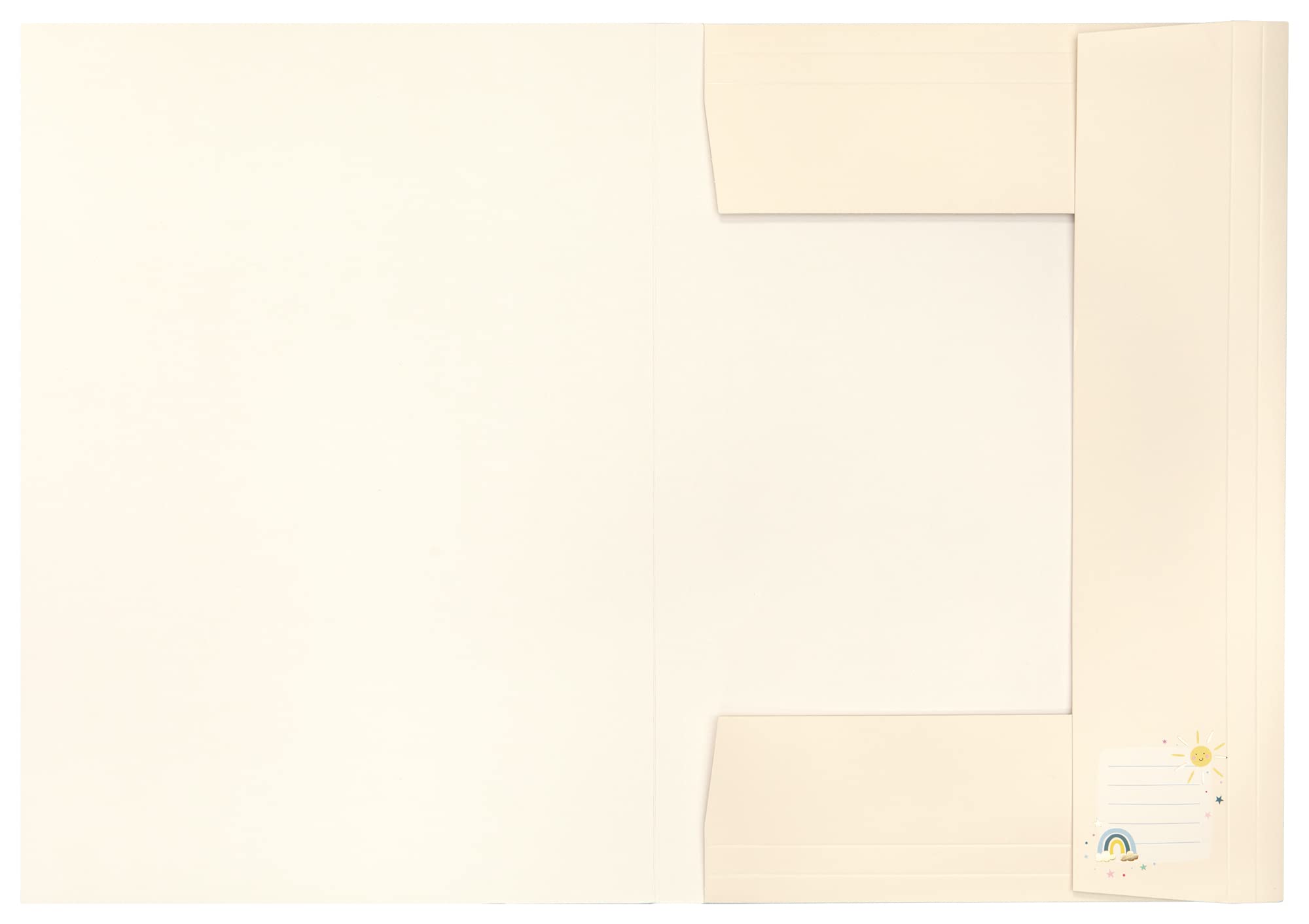 Cartella A3 Hot Foil Rainbows Folia 69012 - In Cartone Con Elastico, Multicolore, Per Arte E Scuola - Foto 3