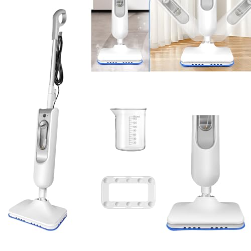 Floor Steamer Mop Shark Steam Mop for Hard Floor Cleaner,Steam Cleaner Electric Mop Floor Mop Wet Dry Dust Flat Cleaning Mop with 2 Washable Mop Pads,Tile Floor Cleaner for Laminate Floors