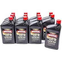 Motor Oil - Break-In | 10W40 Conventional Oil | High Zinc Formula | 1 Qt Bottle | Set of 12 | Engine Lubricant