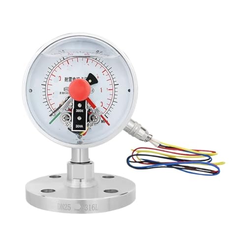 Manomètre contact électrique YTPNXC-100BF diaphragme 316