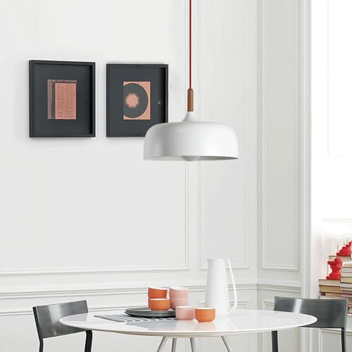 Lustre de luxe à tête unique luminaire suspendu minimaliste base E27 - 4