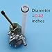 Tuzliufi Fuel Cock Petcock Valve Tank Switch Compatible with Honda Nighthawk CB400 CB750SC CB 400 750 750SC CB750 SC 1991 1992 1993 1994 1995 1996 1997 1998 1999 2000 2001 2002 2003 Z321