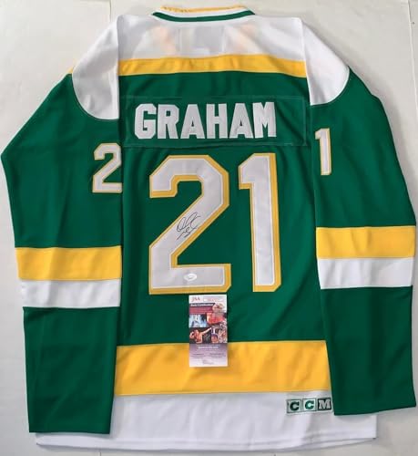 Topps Dirk Graham Signed Minnesota North Stars Jersey Autographed Jsa - Autographed Nhl Jerseys