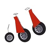 CKYSCHN WLtoys RC Plane Landing Gear for WLtoys XK A280 P51 Mustang RC Plane, WLtoys Brushless RC Airplane Spare Parts Glider Wheel Accessories