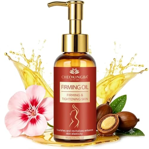 Body Firming Oil, Skin Tightening & Hydrating Post-Shower Care, 3.2 Fl Oz