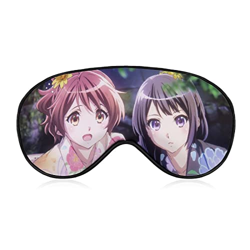 響けユーフォニアム アイマスク 睡眠用 かわいい 長さが調整できる 付け心地良い 夏用 安眠 遮光 繰り返し使用可能 睡眠グッズ 洗濯可能 軽量 圧迫感なし 昼寝眼精疲労 疲労回復 男女兼用 出張 旅行