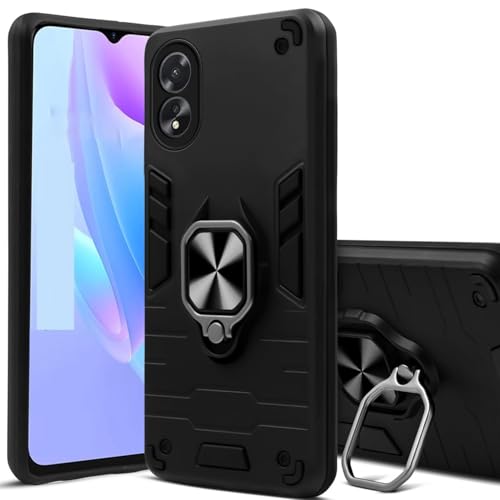 JANAK RAJ Ringstand Armor Bumper Back Case Cover Compatible with ...