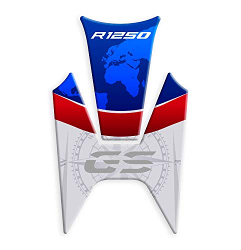 Paraserbatoio Adesivo 3D Resinato Per BMW R 1250 GS Adventure TROPHY: Protezione Antigraffio - 4