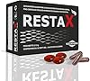 Restax 30+30 per alopecia androgenetica maschile. Antiandrogeno, ferma caduta di capelli e stimola ricrescita, softgel in olio di serenoa repens con massima purezza e dosaggio, formulazione bifasica