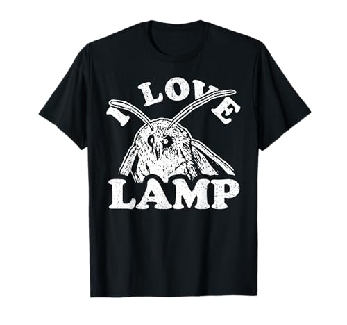 Image of Vintage I Love Lamp Moth T-Shirt